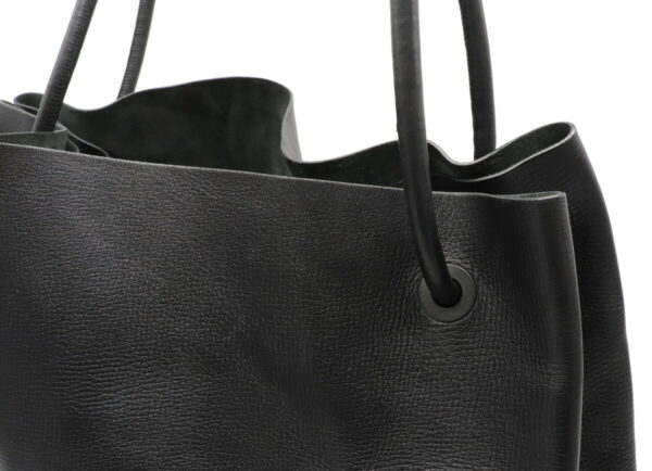 12050616 6 Gucci Large Tote Shoulder Bag Leather Black