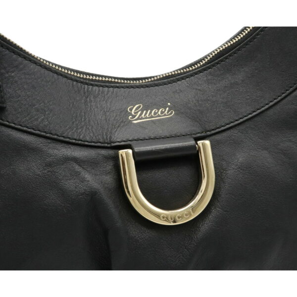 12060256 8 Gucci Abbey Bag Leather Black