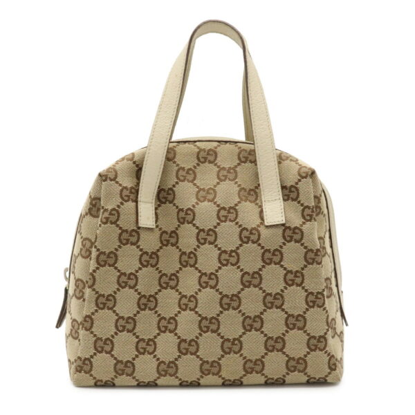 12061132 Gucci GG Mini Bag Leather Khaki Beige