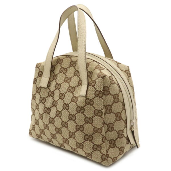 12061132 1 Gucci GG Mini Bag Leather Khaki Beige