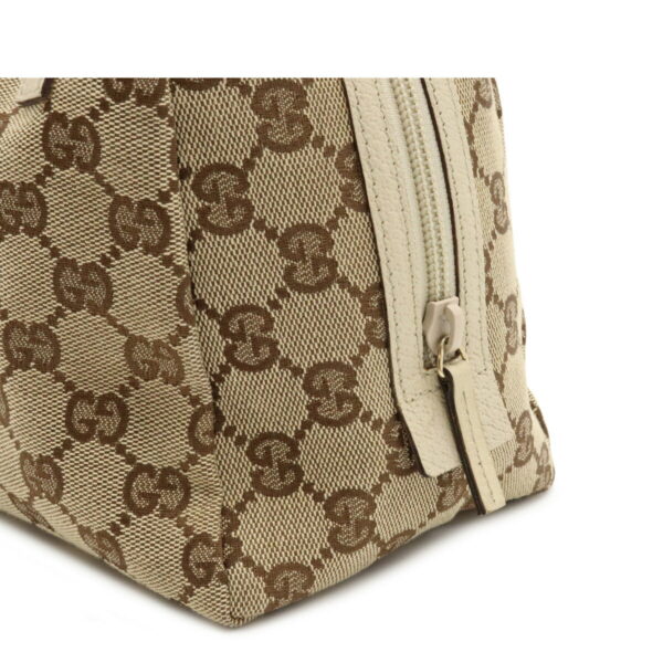 12061132 5 Gucci GG Mini Bag Leather Khaki Beige