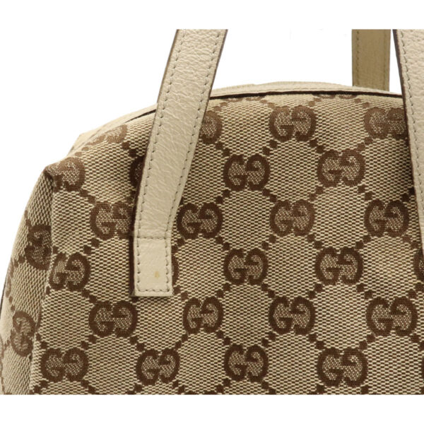 12061132 6 Gucci GG Mini Bag Leather Khaki Beige