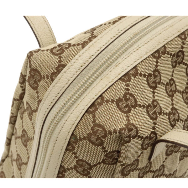 12061132 7 Gucci GG Mini Bag Leather Khaki Beige