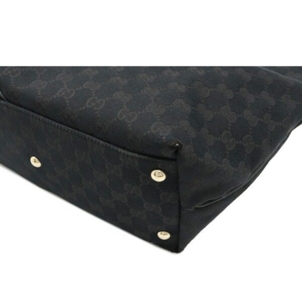 12100153 2 Gucci GG Tote Bag Leather Black