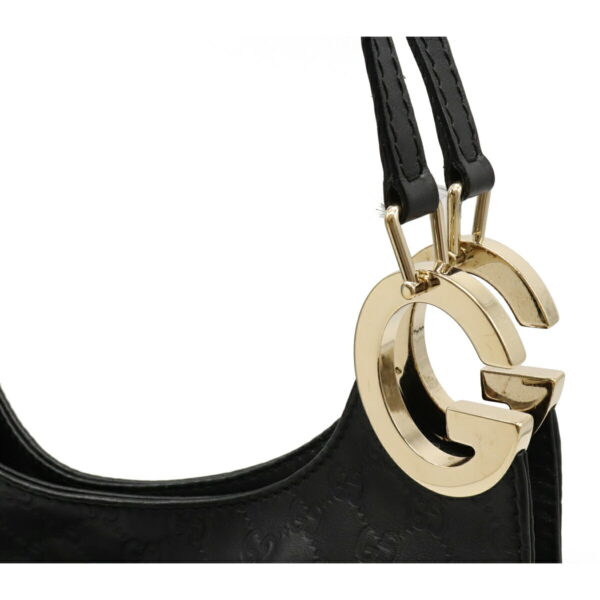 12100816 5 Gucci Guccisima Charlotte Bag Leather Black