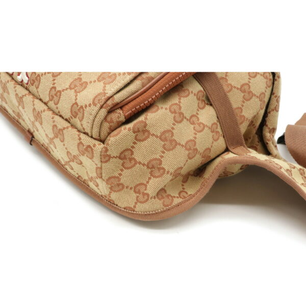 12110271 2 Gucci LA Angels Waist Bag 2Way Rucksack Brick Red