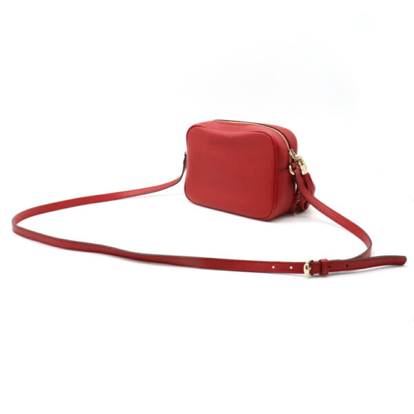 12111363 1 Gucci Soho Small Disco Crossbody Bag Leather Red