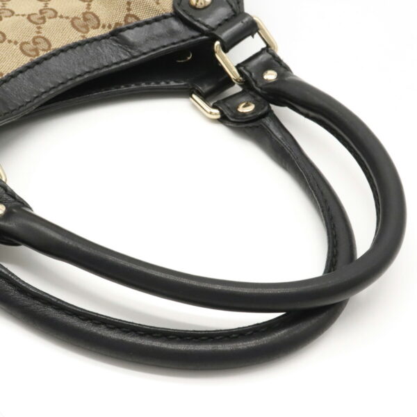 12120376 3 Gucci Sookie GG Handbag Leather Khaki Beige