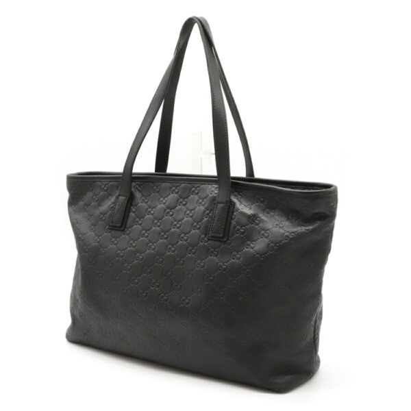 12121009 1 Gucci Guccisima Tote Bag Leather Black