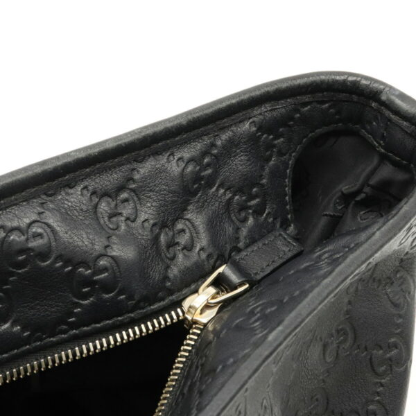 12121009 6 Gucci Guccisima Tote Bag Leather Black