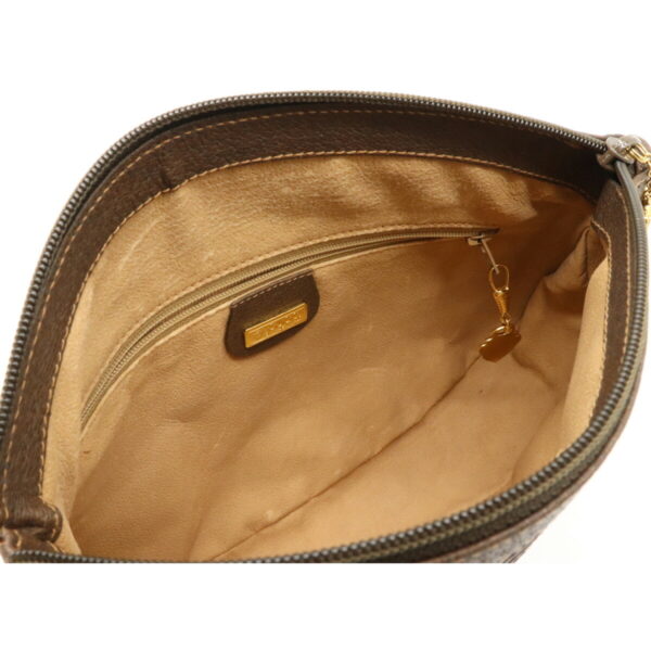 12221030 5 Gucci GG Plus Pochette Crossbody Bag Leather Beige Brown