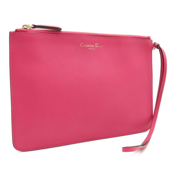 12380302 9 Christian Dior Diorissimo Shoulder Bag Leather Fuchsia Pink