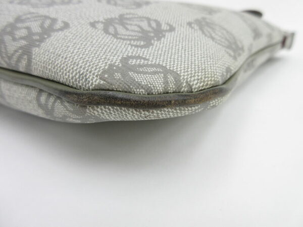 1240202146222 4 Loewe Logo Gram Long Shoulder Bag Gray