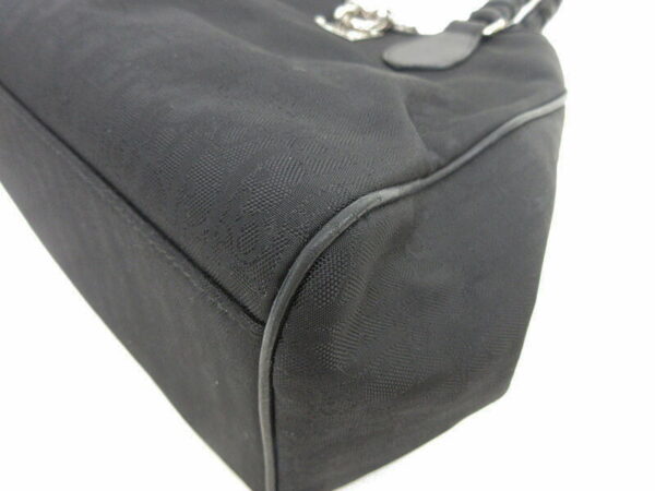 1240205046274 5 Christian Dior Trotter Tote Bag Nylon Leather Black