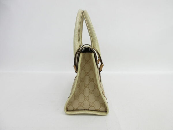 1240504021559 3 Gucci Handbag GG Leather Beige