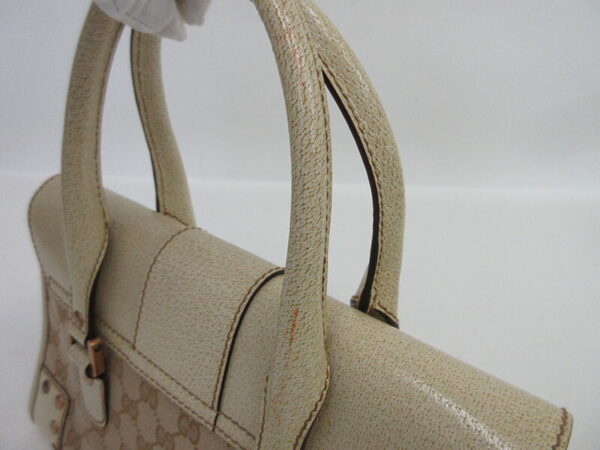 1240504021559 7 Gucci Handbag GG Leather Beige