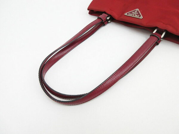 1240604027602 6 Prada Mini Tote Bag Nylon Red