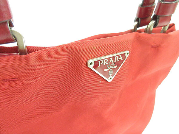 1240604027602 7 Prada Mini Tote Bag Nylon Red