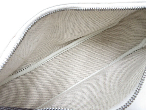 1240604028805 7 Celine Carriage Pattern Handbag White