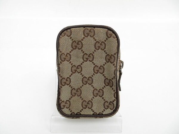 1240801036210 2 Gucci GG Multi Case Pouch Cigarette Case Beige