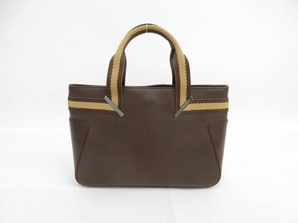 1240901001240 2 Gucci Mini Tote Bag Leather Brown