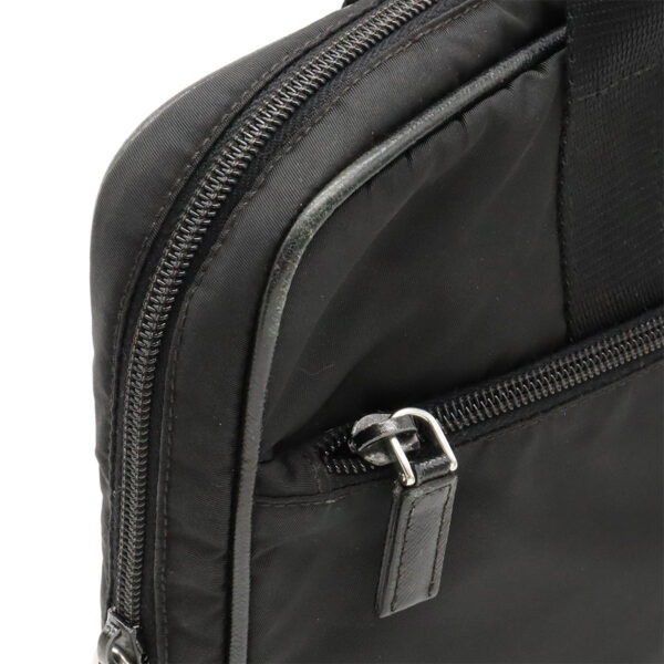 12410512 6 Prada Business Briefcase Nylon Nero Black