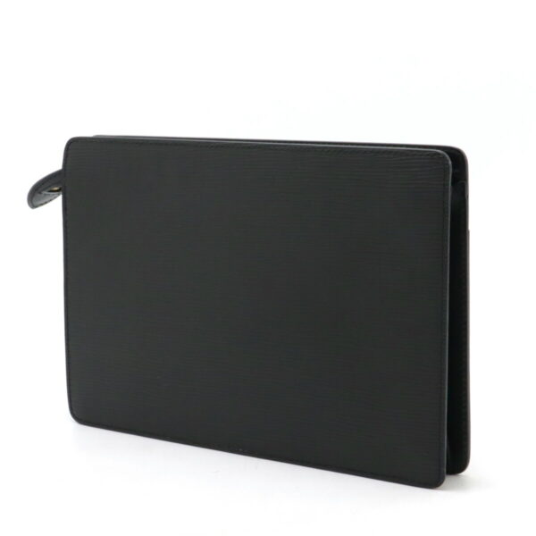 12460904 2 Louis Vuitton Epi Pochette Homme Clutch Bag Black