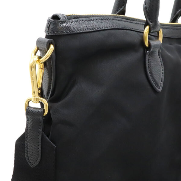 12480357 5 Prada 2WAY Crossbody Tote Bag Black