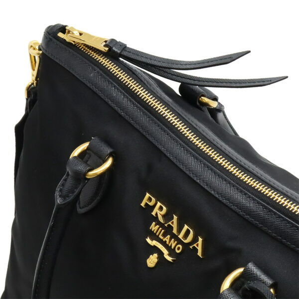 12480357 6 Prada 2WAY Crossbody Tote Bag Black