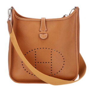 Hermes Evelyn 2 PM Taurillon Clemence Shoulder Bag