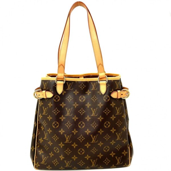 2000001246911448 8 Louis Vuitton Monogram Batignolle Vertical Bag Brown