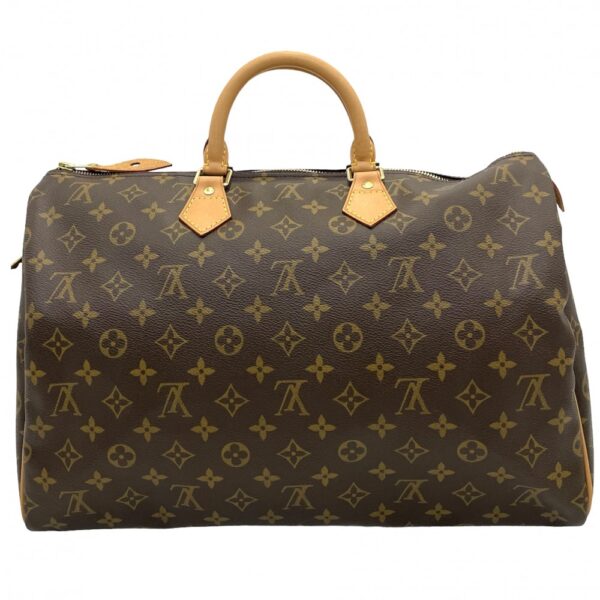 2000002246910026 5 Louis Vuitton Monogram Speedy 40 Bag Brown