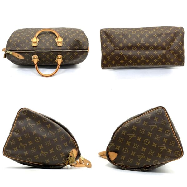 2000002246910026 6 Louis Vuitton Monogram Speedy 40 Bag Brown