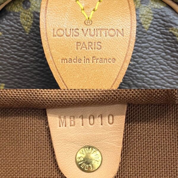 2000002246910026 8 Louis Vuitton Monogram Speedy 40 Bag Brown