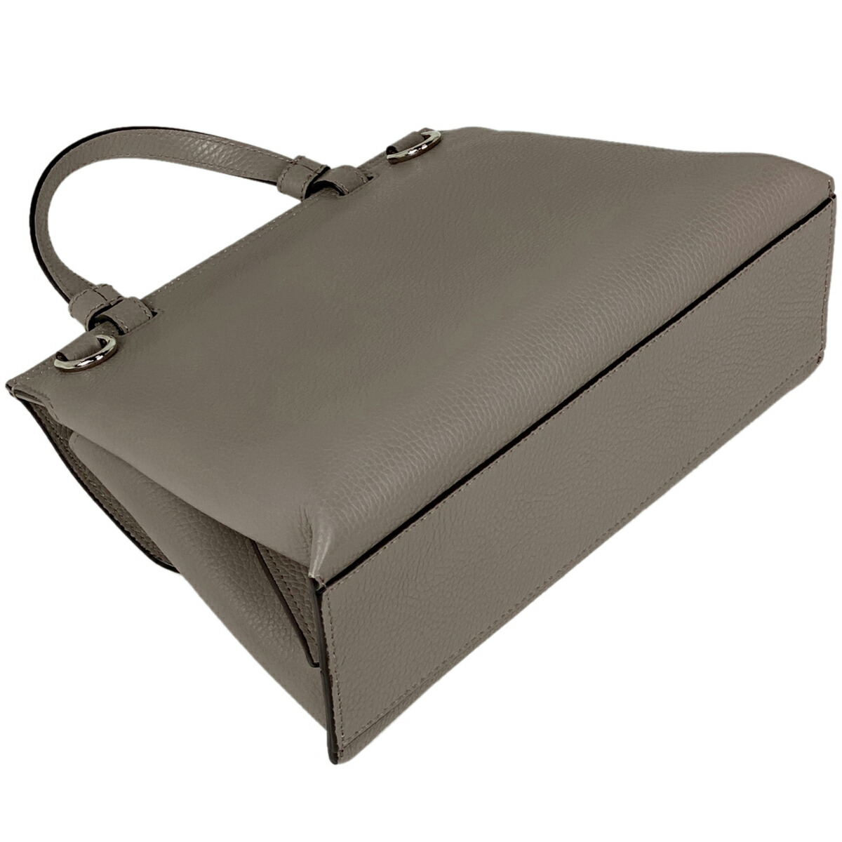 Gucci Bamboo Daily Top Handle Bag 2WAY Leather Greige - Image 2