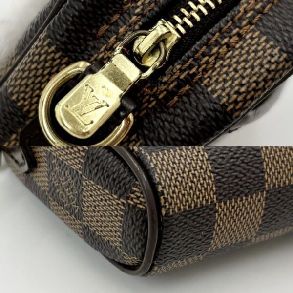 2000012246901747 13 Louis Vuitton Damier Pochette Ipanema Crossbody Bag Brown