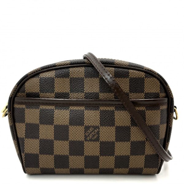 2000012246901747 9 Louis Vuitton Damier Pochette Ipanema Crossbody Bag Brown