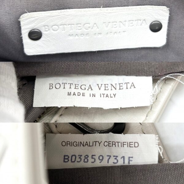 2000085246900215 14 Bottega Veneta Intrecciato Shoulder Bag White