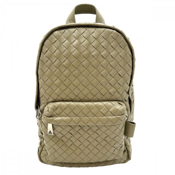 2000094246900012 10 Bottega Veneta Intrecciato Backpack Khaki