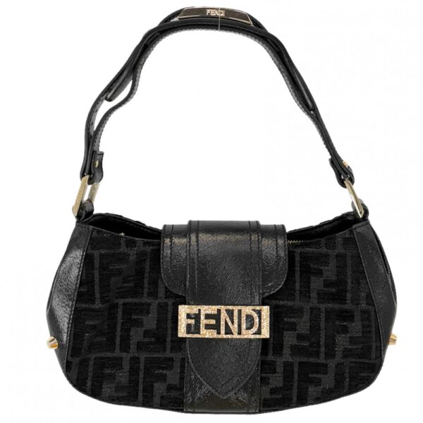 2000097246900849 4 Fendi Zucca Mamma Bucket Velor Black