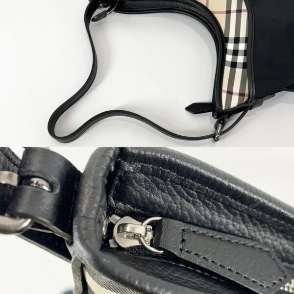 2000301246905985 8 Burberry Nova Check Shoulder Bag Black