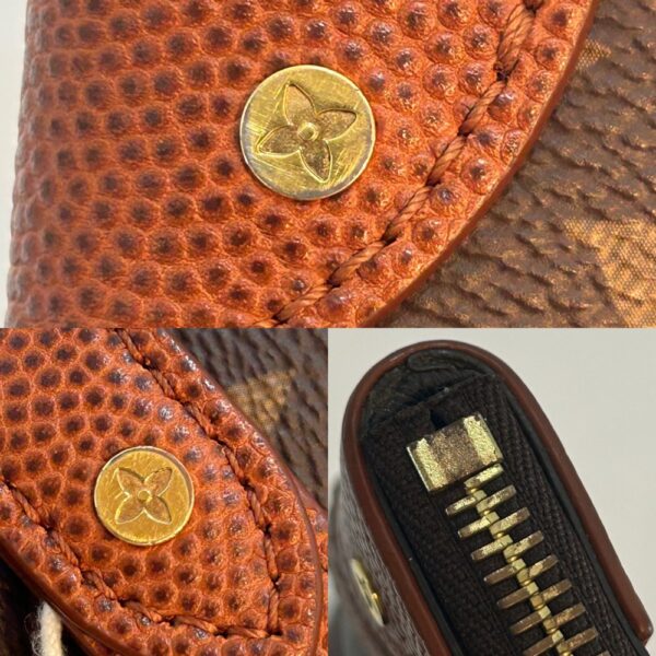 2000421246901486 16 Louis Vuitton NBA Monogram Net Flat Accessory Case Brown