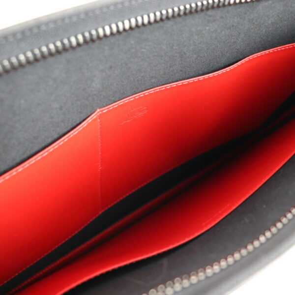 2012053002103 7 Christian Louboutin Trick Track Handbag Leather Gray