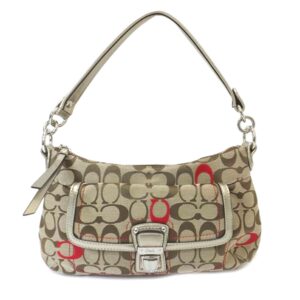 Coach 2way Poppy Signature Handbag