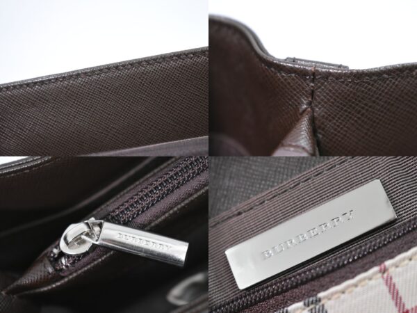 2100020000009940 9 Burberry Leather Tote Bag Brown