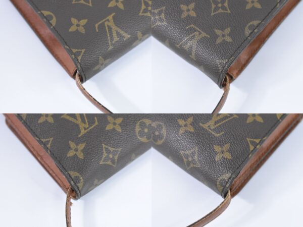 2100020000011010 6 Louis Vuitton Bordeaux 24 Monogram Shoulder Bag Brown