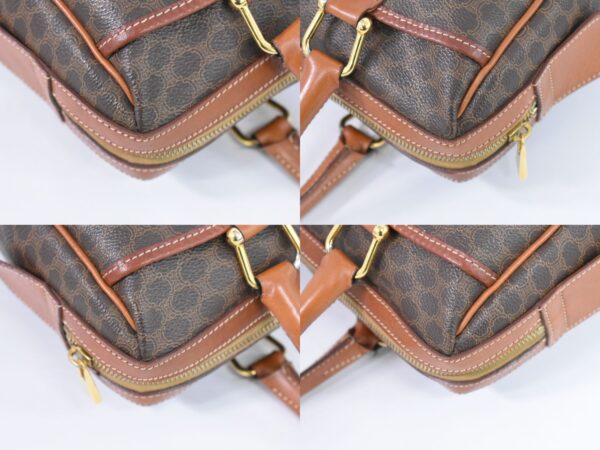 2100020000011453 6 Celine Macadam Mini Bag Brown