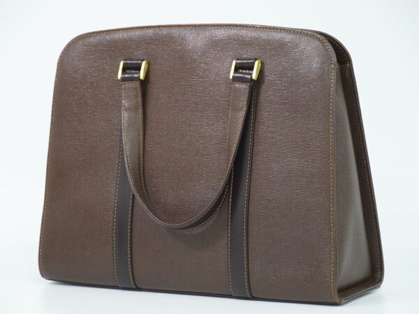 2100020000011559 2 Burberry Leather Handbag Brown