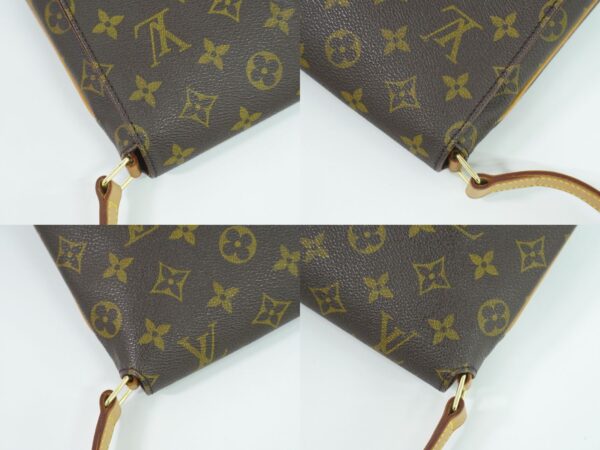 2100020000012596 6 Louis Vuitton Musette Tango Short Monogram Shoulder Bag Brown