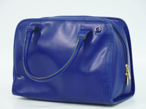 2100020000013452 2 Celine Leather Mini Bag Blue